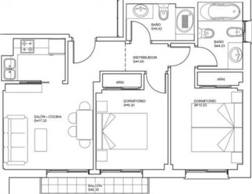 Apartamento Playa Canelas Sanxenxo